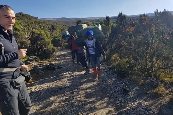 8-day trek on the Lemosho Route. by Sahel Ahmed from Spain